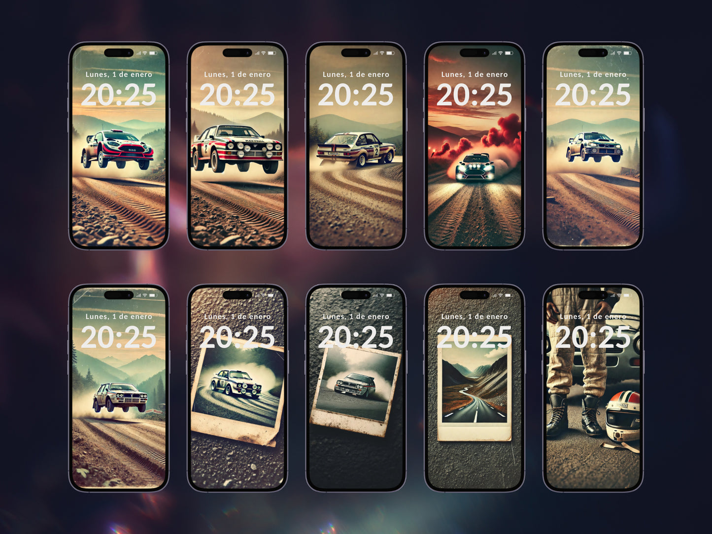 30 fondos de pantalla de rally para móvil