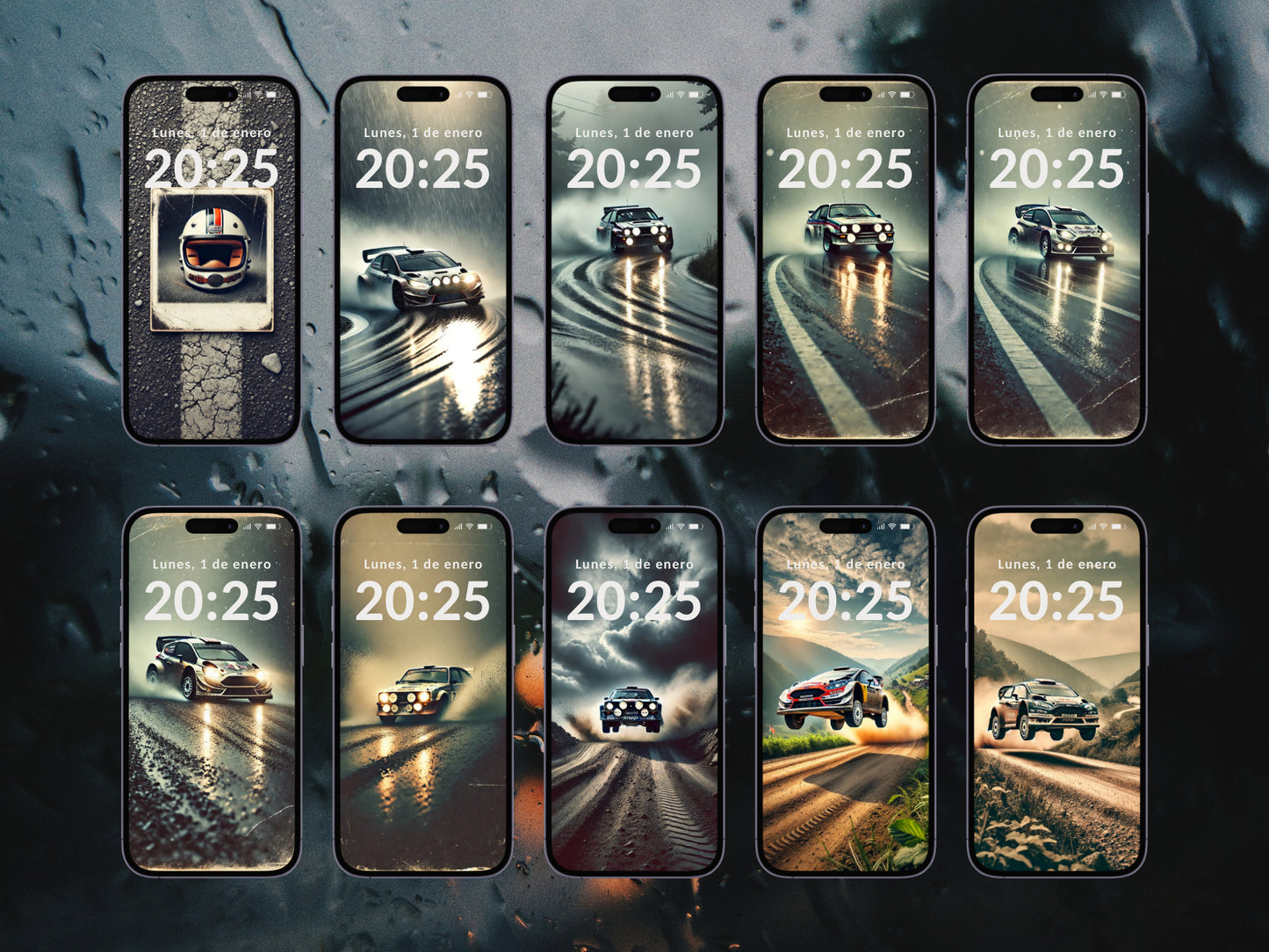 30 fondos de pantalla de rally para móvil