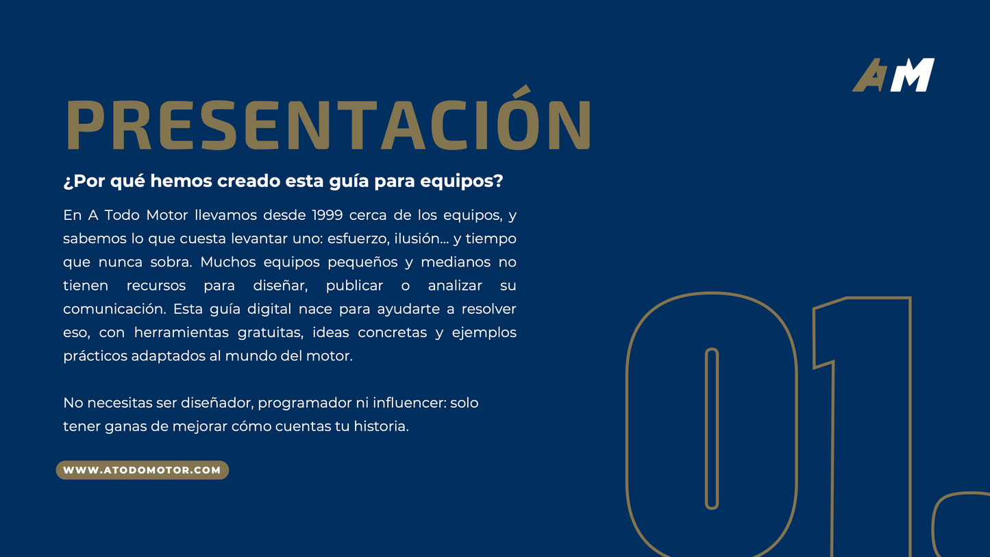 Guía Digital para equipos del motor