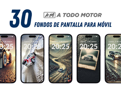 30 fondos de pantalla de rally para móvil
