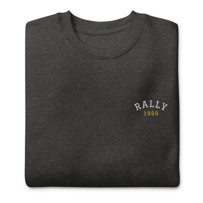 Sudadera Rally bordada color sin capucha